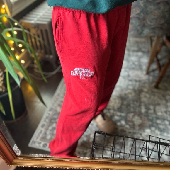 Red warhawks Sweatpants - Picture 3 of 9